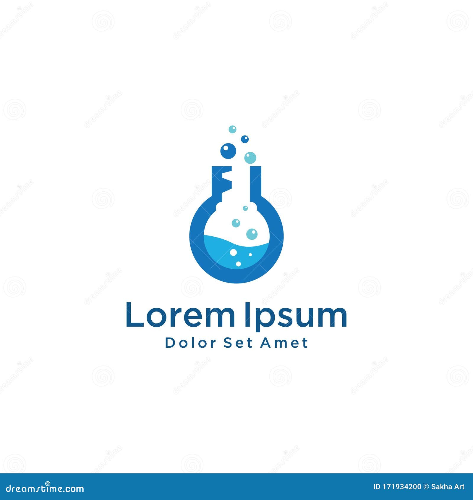 Lab Tube Vector Icon Logo Design Stock Illustration Illustration Of Cosmetics Boutique 171934200