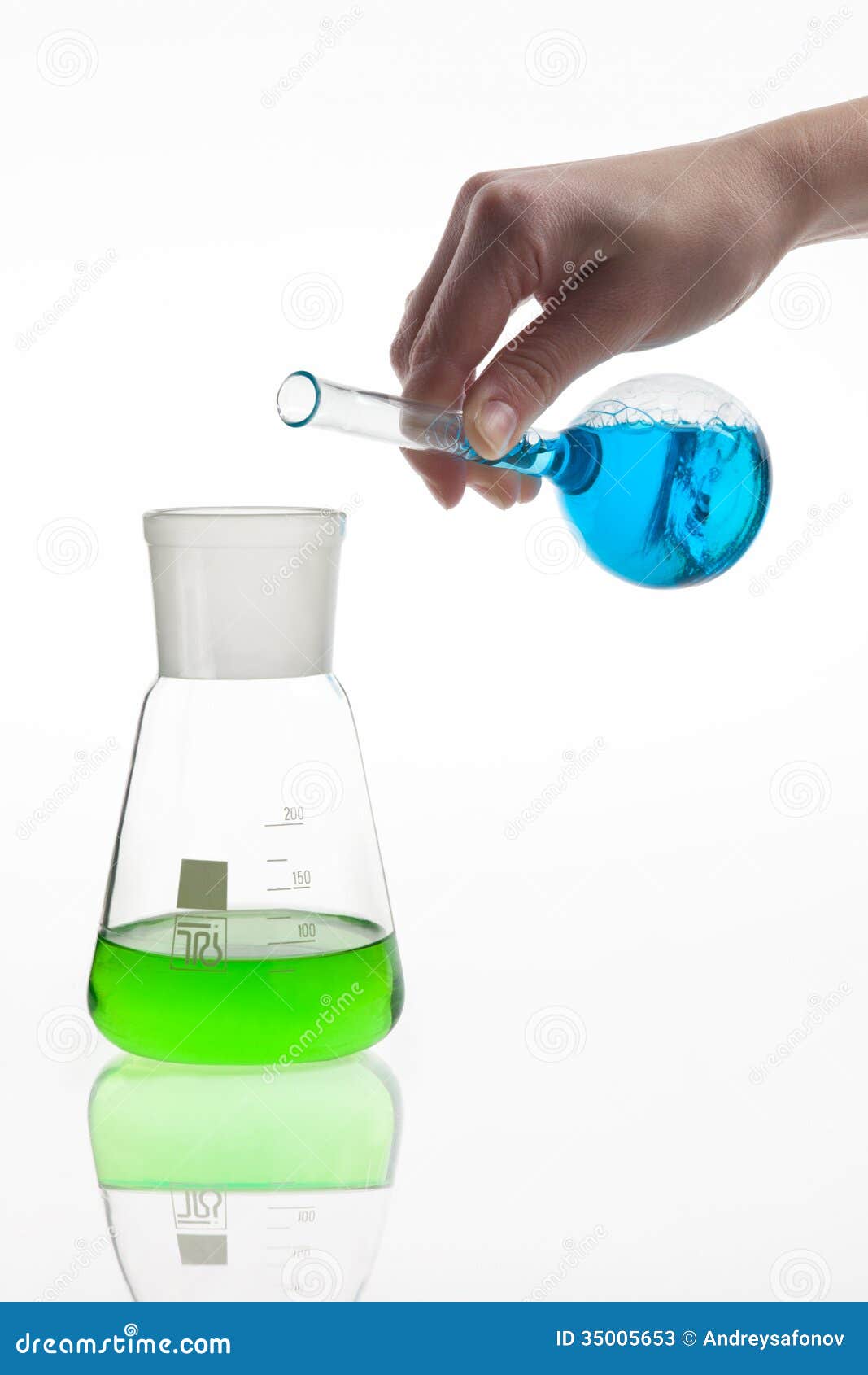 Lab Worker Mixing Chemicals Stock Image Image of chemistry, brightly 35005653