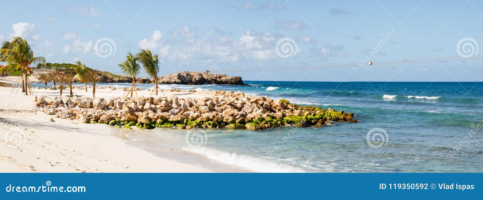 Exotic Wild Tropical Beach, Labadee Island, Haiti. Stock ...