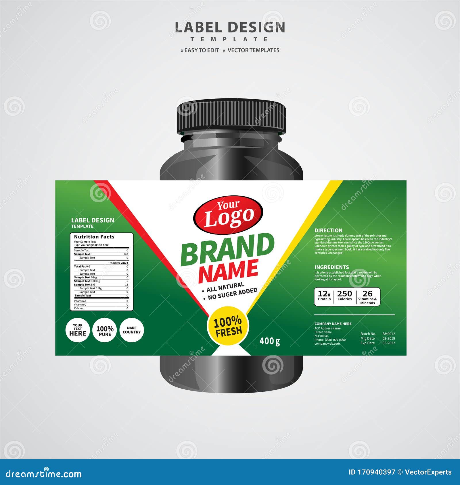 bottle-label-package-template-design-label-design-mock-up-design-label-template-stock-vector