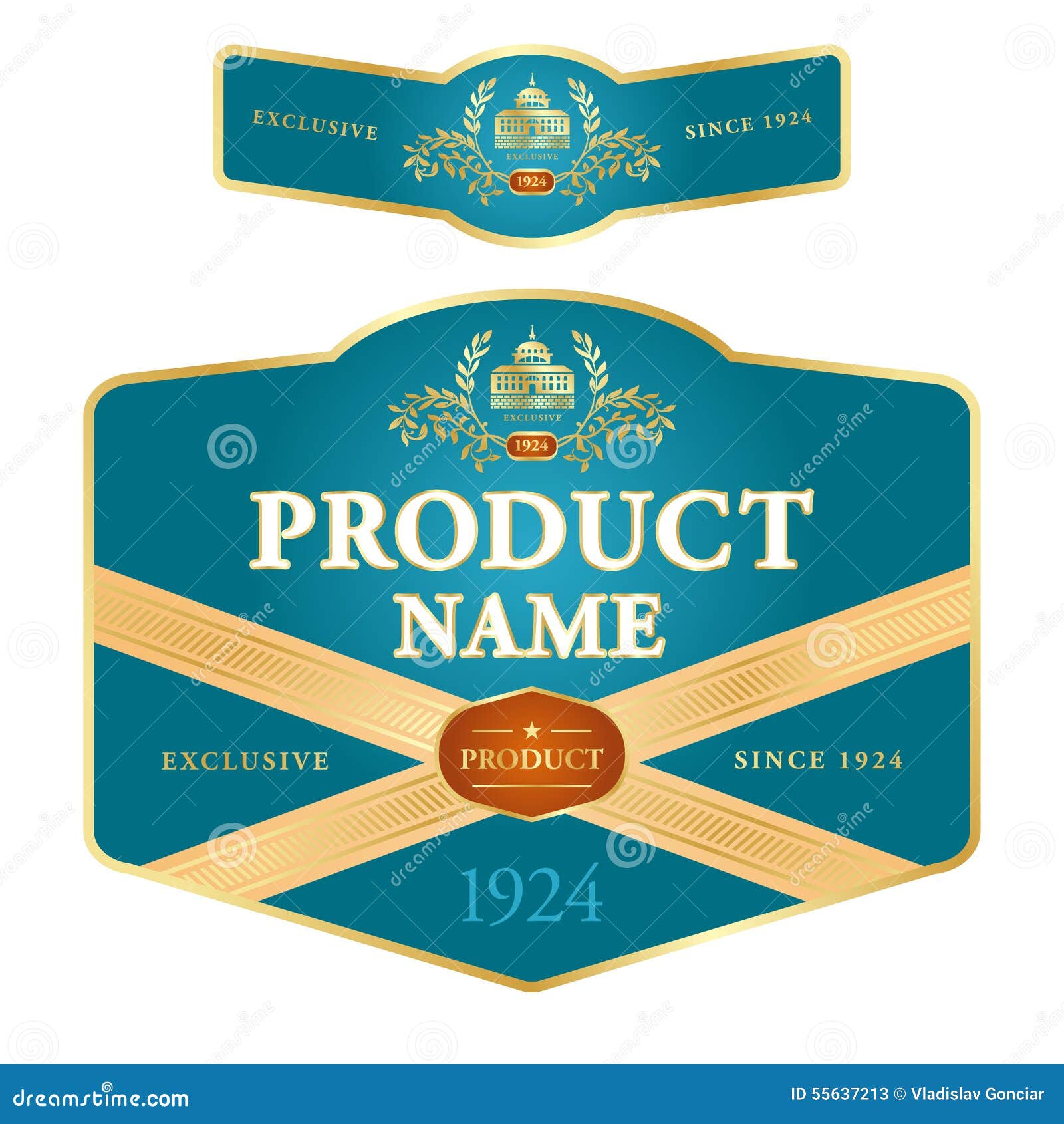 Label design stock vector. Illustration of light, editable - 55637213