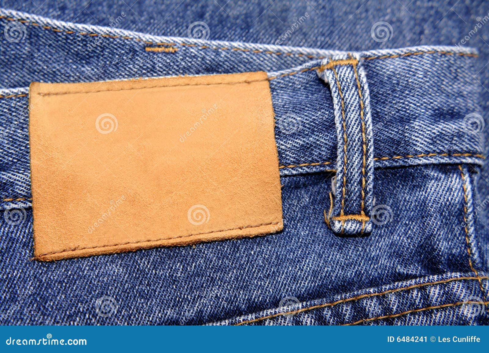 Label on jeans stock image. Image of clothes, trouser - 6484241
