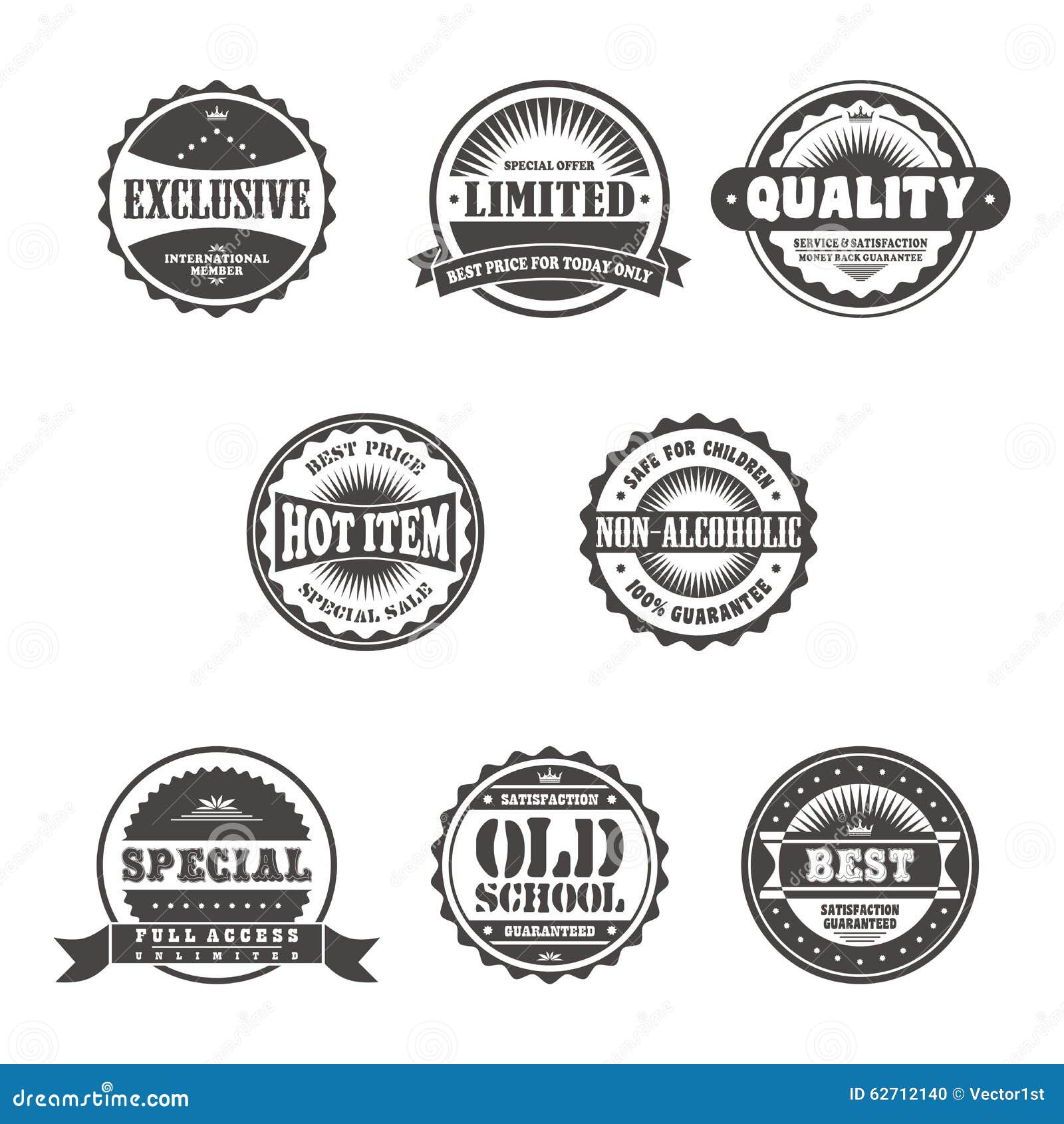 Label sticker stock vector. Illustration of nostalgia 62712140