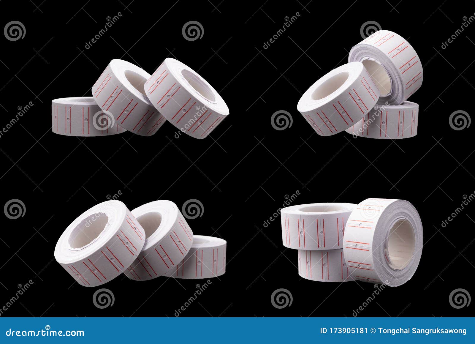 Label Sticker Isolated White Background Stock Image - Image of ribbon