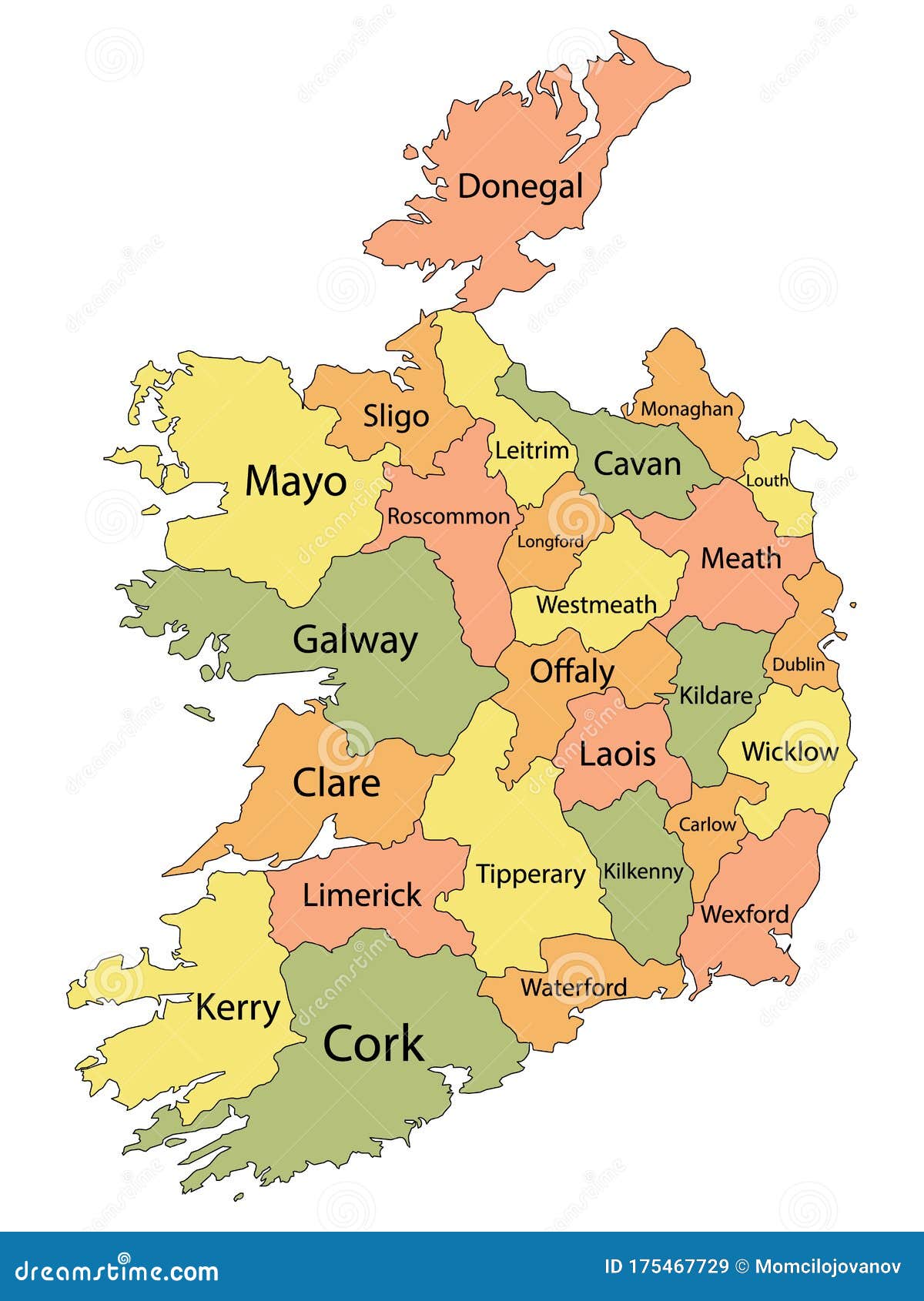 Ireland Map