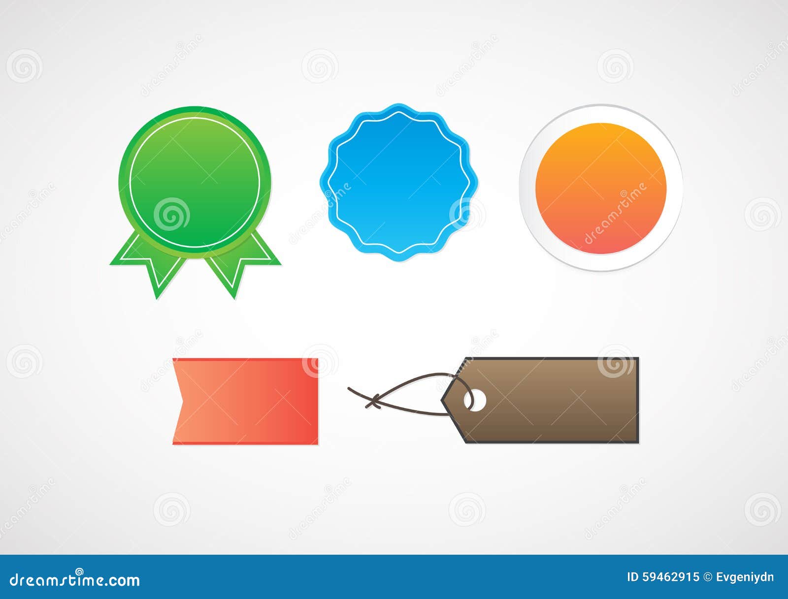 Labels, stickers. stock vector. Illustration of clothes 59462915