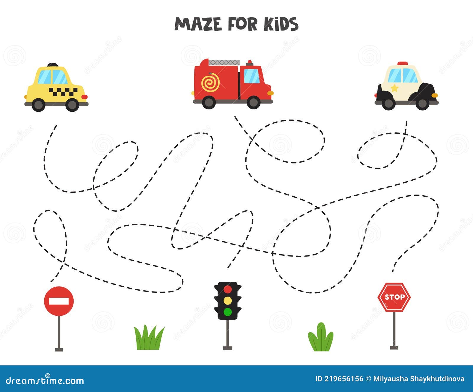Jogos de Labirinto Grátis para Crianças: Caminhão