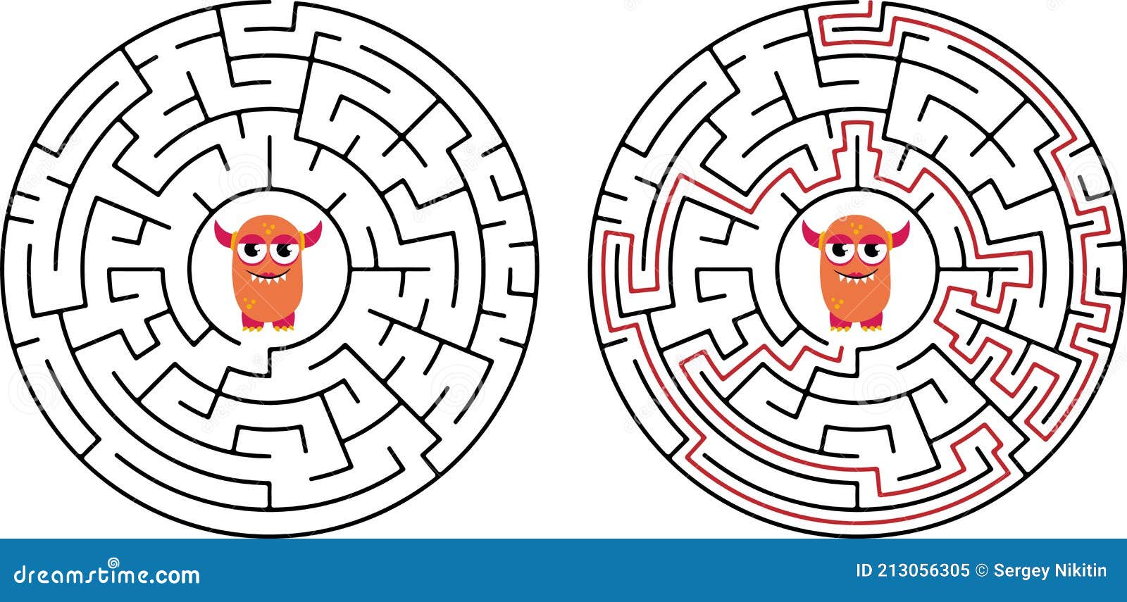 Labirinto De Jogos De Lógica Educacional Para Crianças. Encontrar O Caminho  Certo. Linha Preta De Labirinto Simples Isolada, Em Fu Ilustração Stock -  Ilustração de isolado, fundo: 215509839