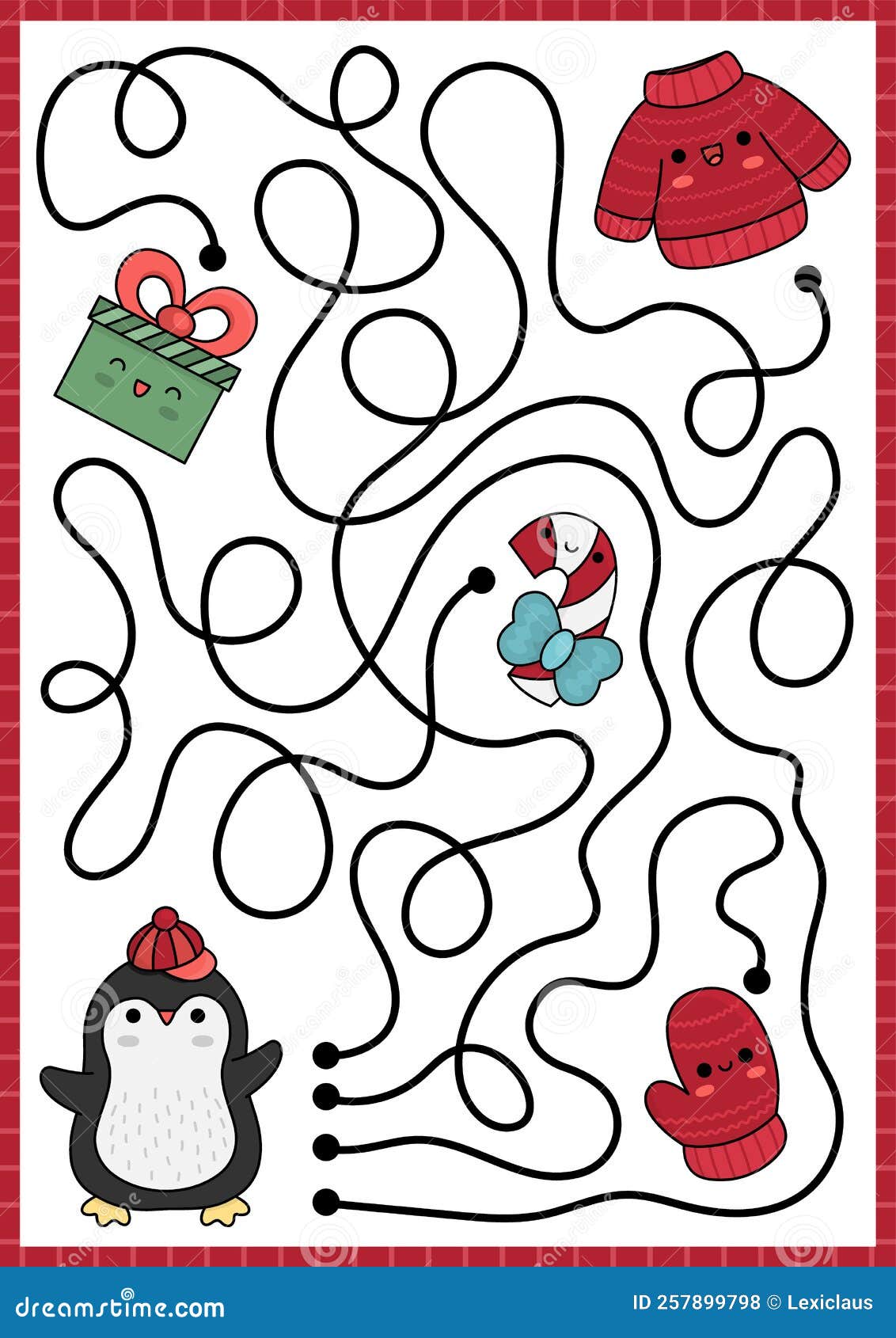 Labirinto Preto E Branco De Natal Para Crianças. Atividade De Impressão Pré- escolar De Férias Na Linha De Inverno Com Flocos De Ne Ilustração do Vetor  - Ilustração de queda, branco: 259095137