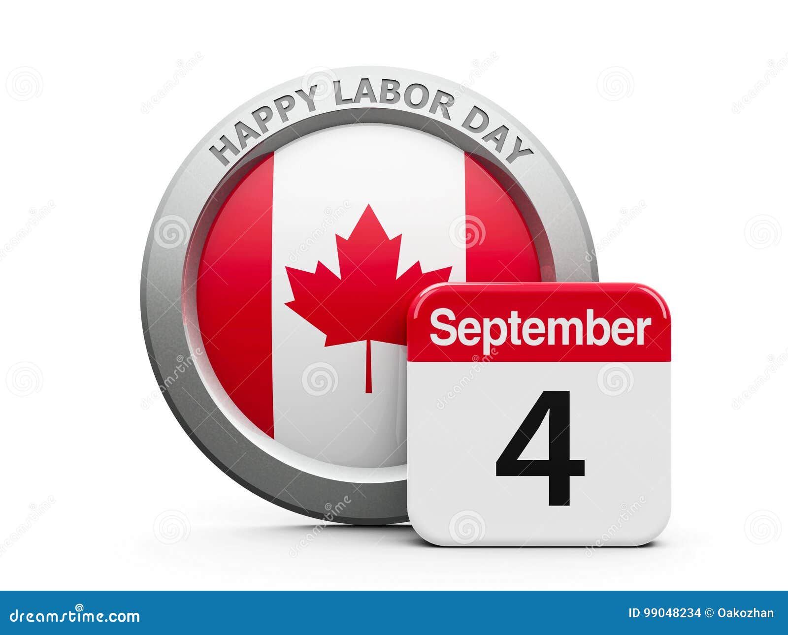 Labor Day Canada stock illustration. Illustration of canada 99048234