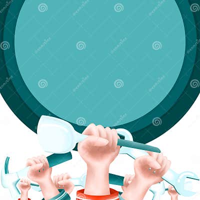 Labor Day 2024 Template Number 1 Stock Illustration Illustration of