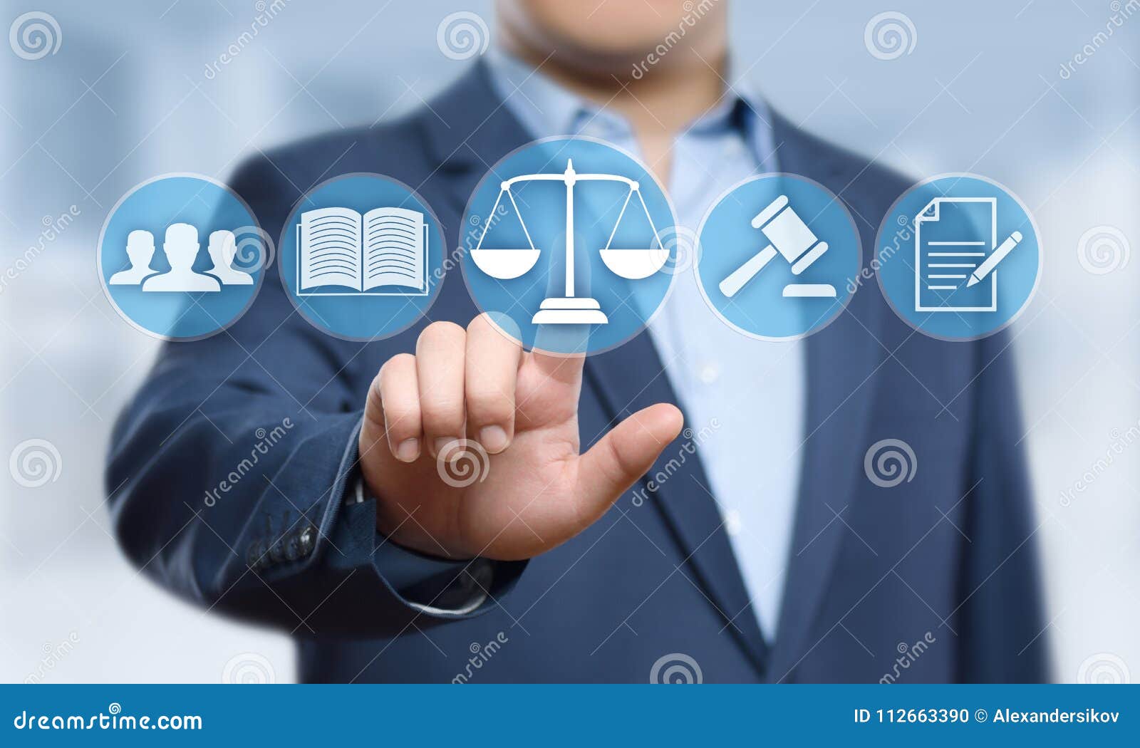 labor law lawyer legal business internet technology concept