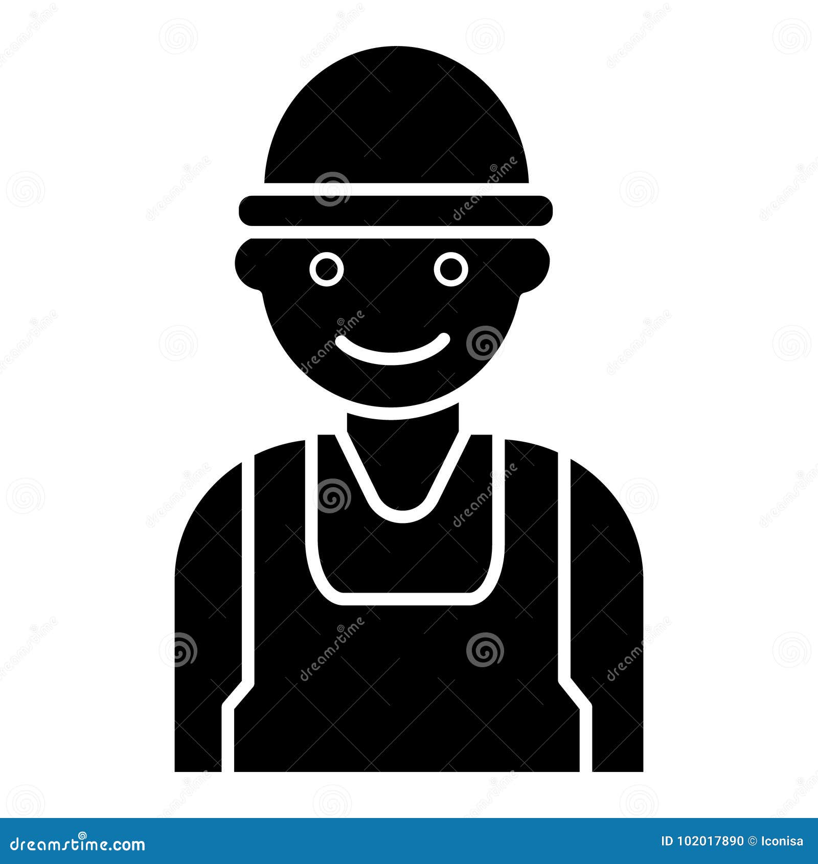 Builder man icon hi-res stock photography and images - Alamy