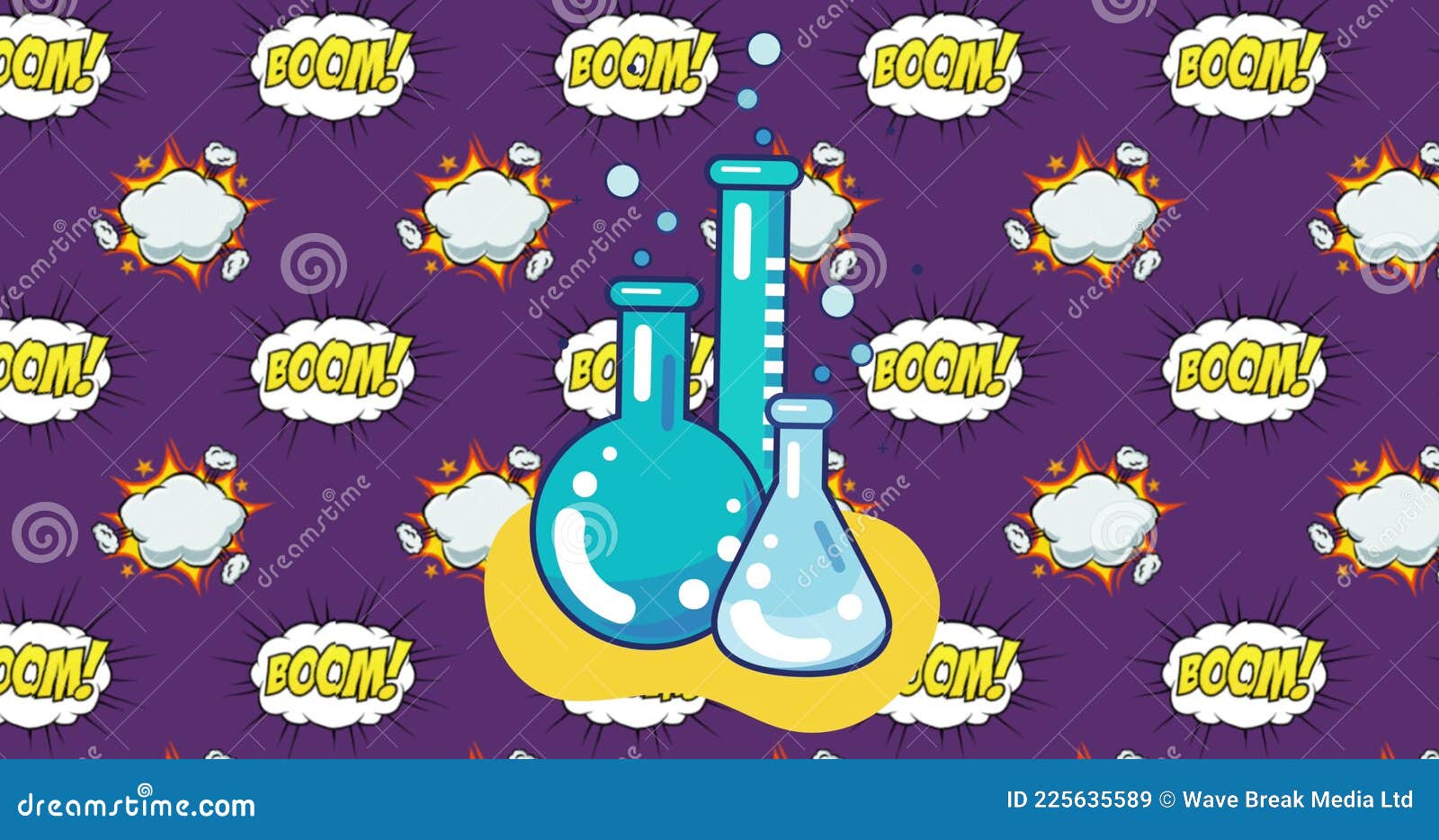 Laboratory Beakers RoyaltyFree Illustration 149553927