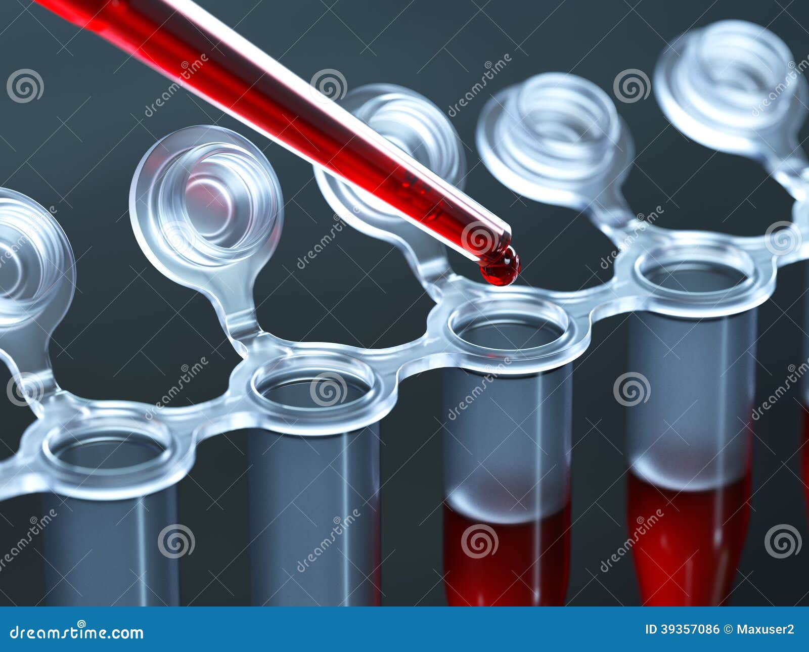 Laboratory blood test stock photo. Image of micropipet 39357086