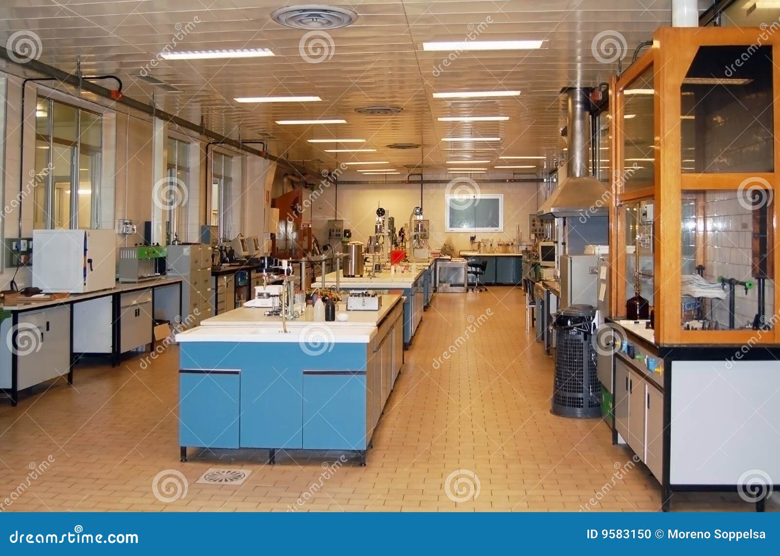 laboratory for chemical tests