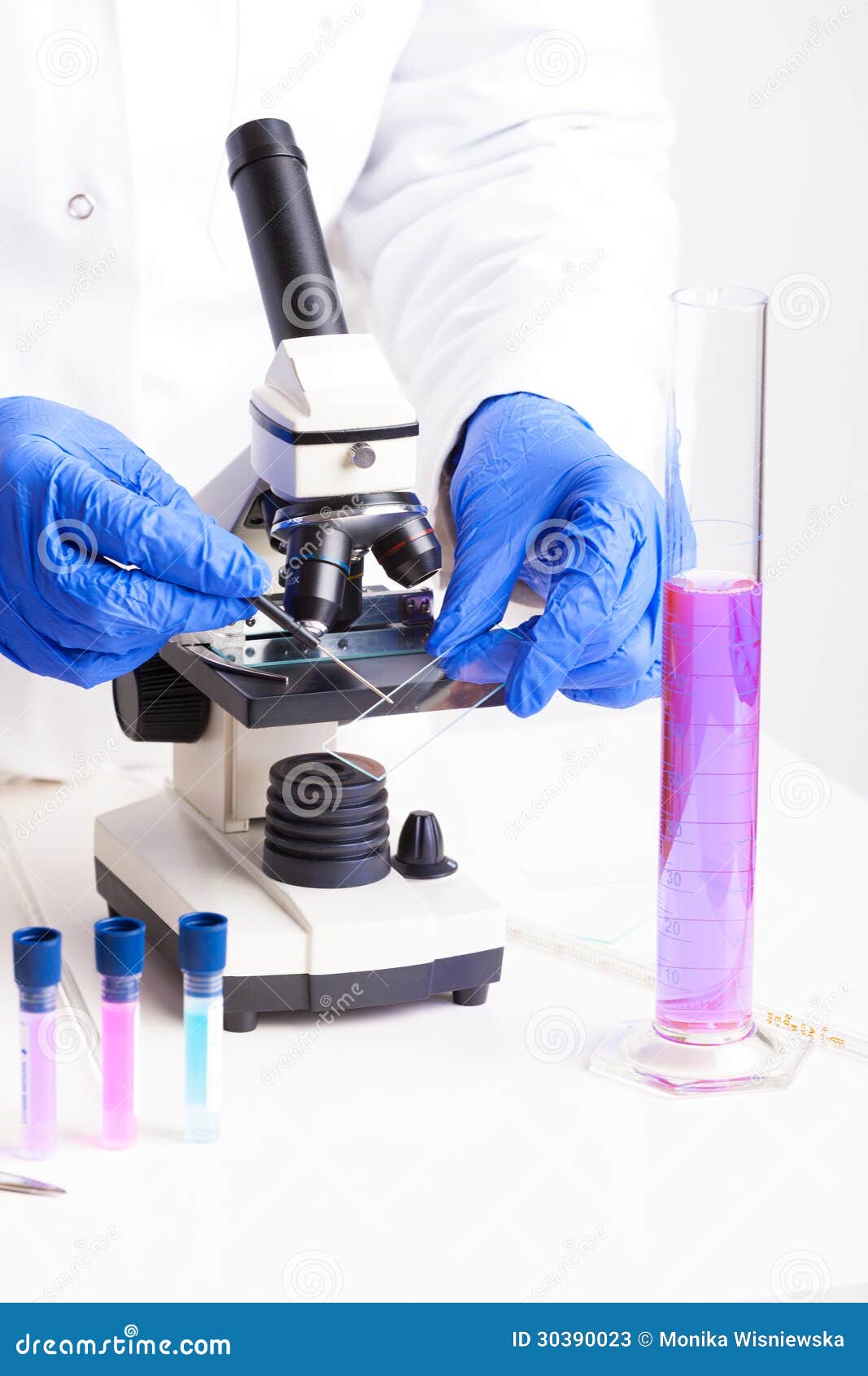 Laboratory equipment stock image. Image of medicine, biology - 30390023