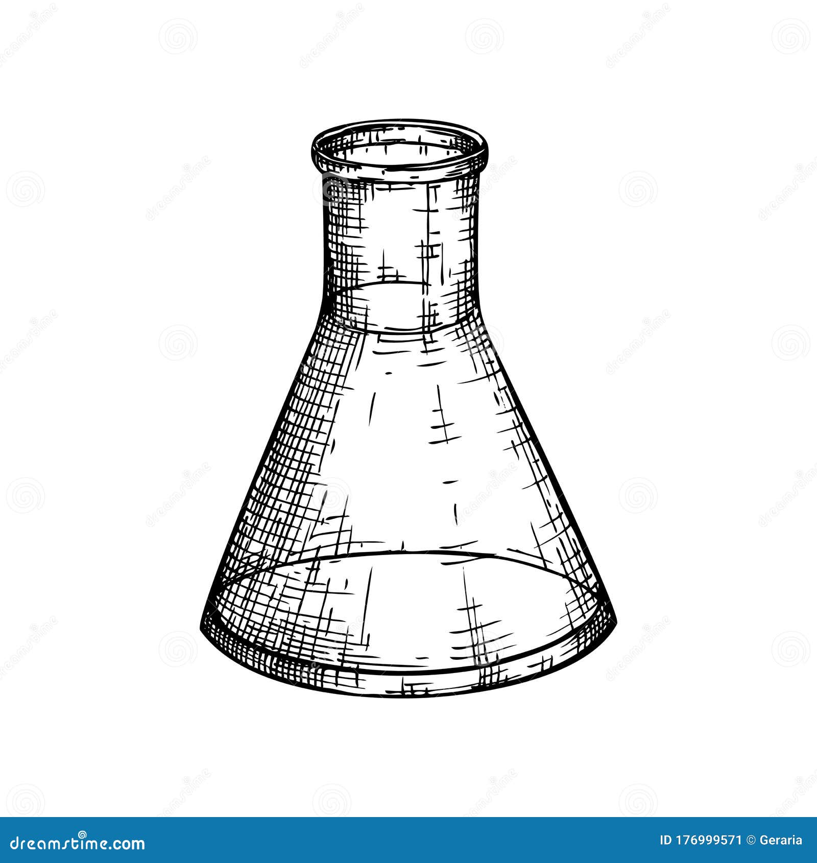 Phòng Thí Nghiệm Erlenmeyer Flask Drawing Hình minh họa Sẵn có - Tải xuống  Hình ảnh Ngay bây giờ - Bong bóng - Cấu trúc vật lý, Bình chứa trong phòng  thí