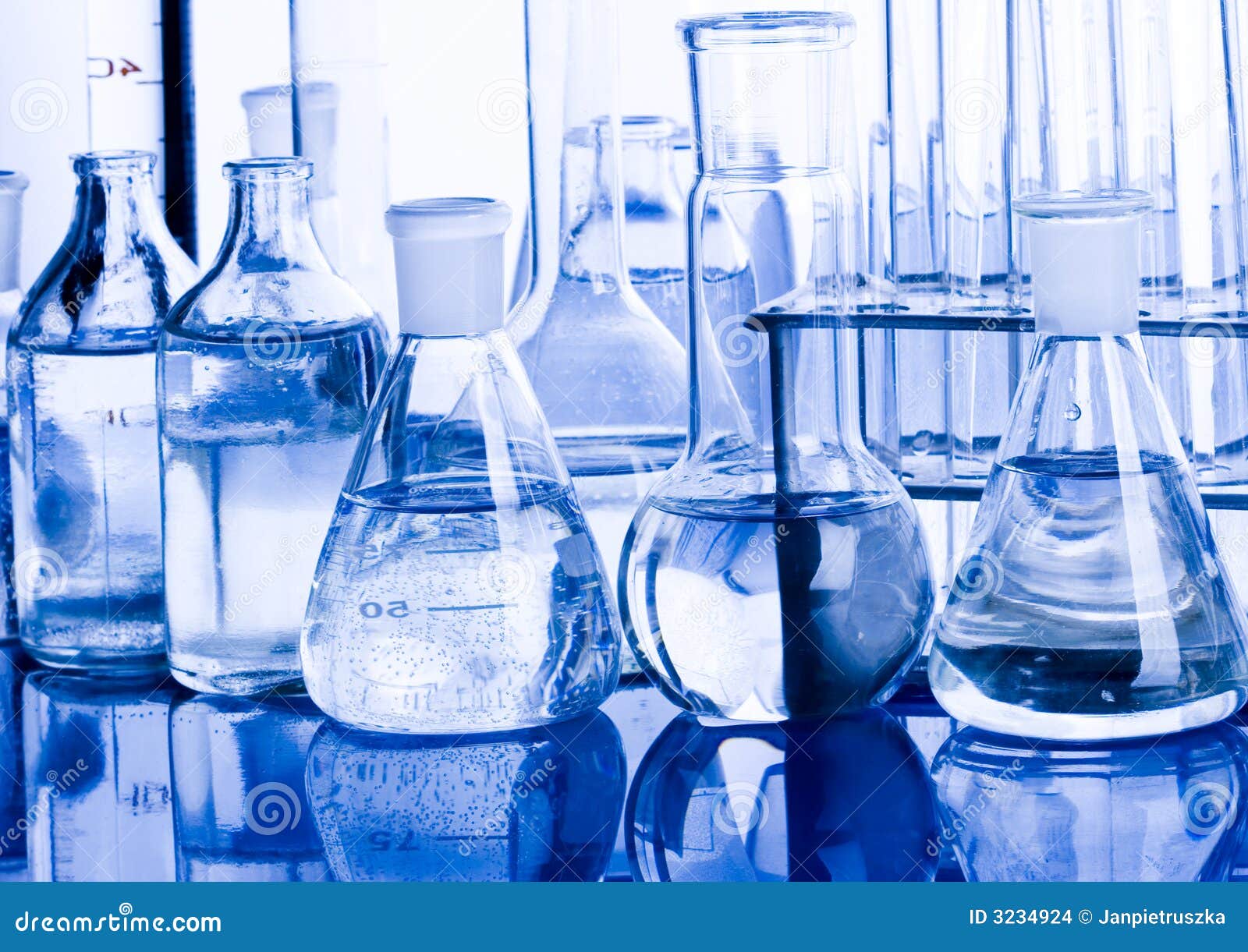 Laboratory glass stock photo. Image of aqua, liquid, beaker 3234924