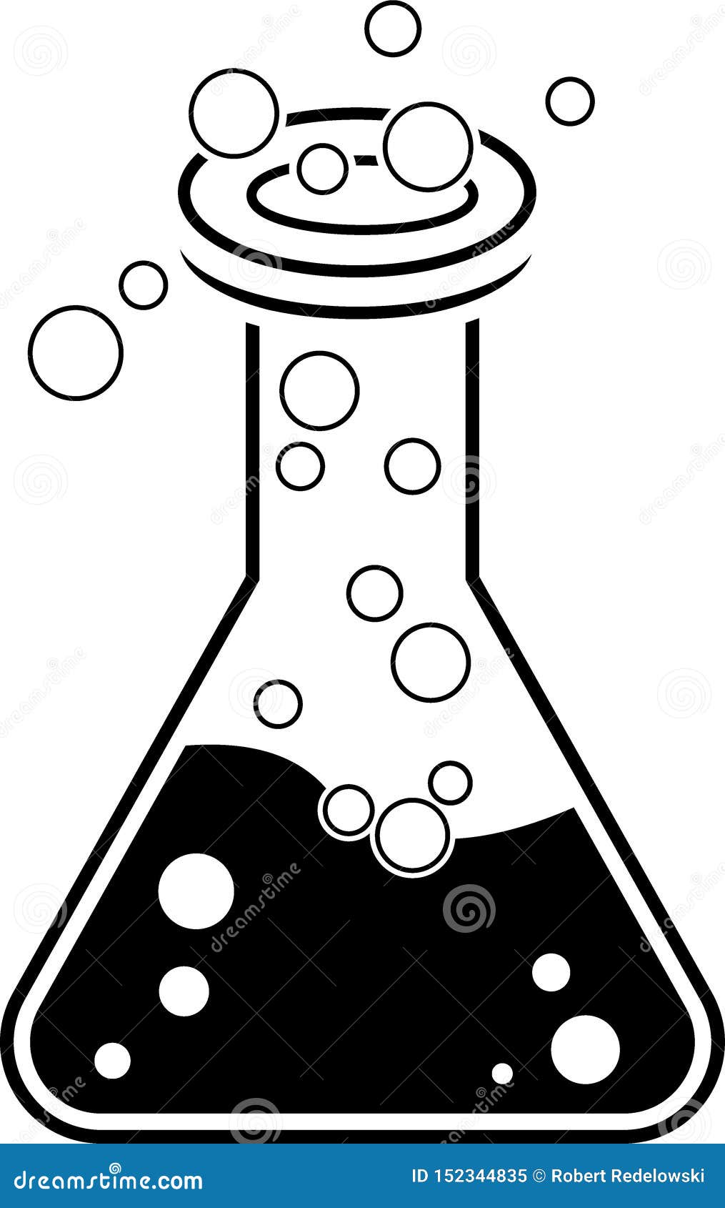 Laboratory glass tube. stock image. Image of test, isolated - 152344835