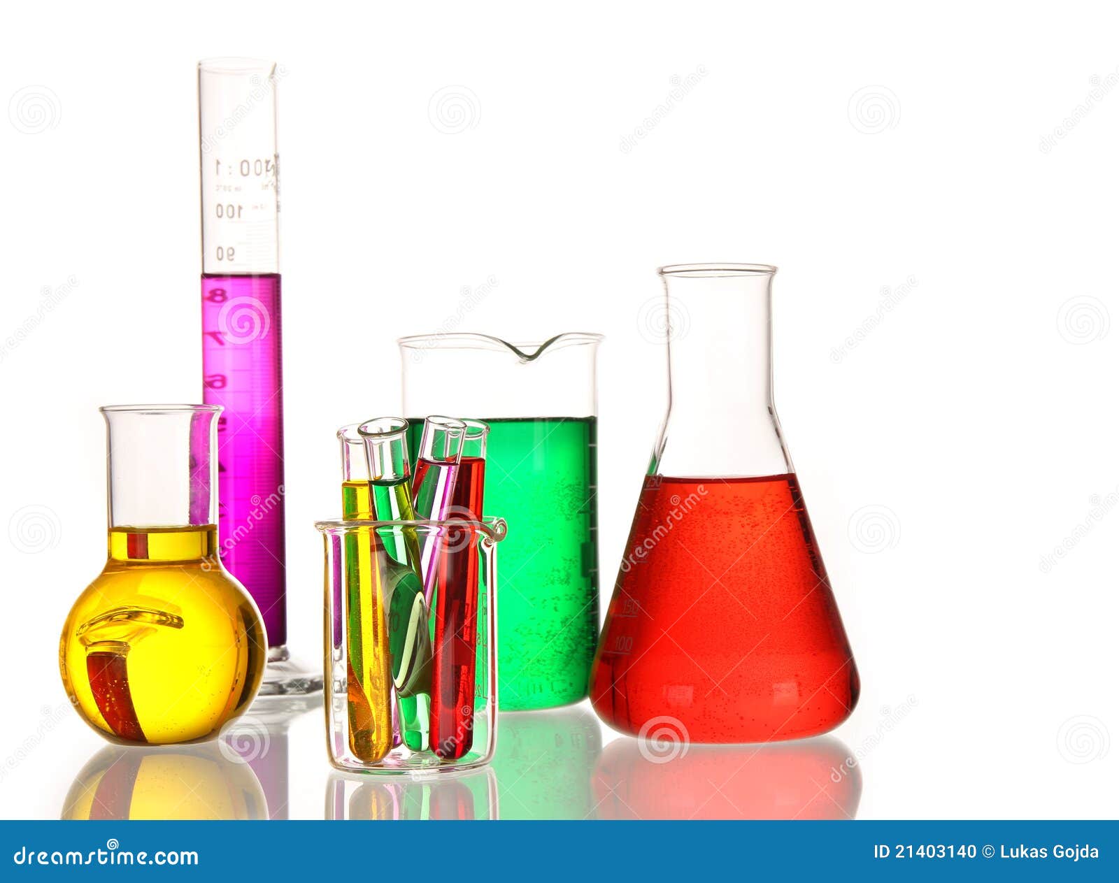 Laboratory glassware stock photo. Image of education 21403140