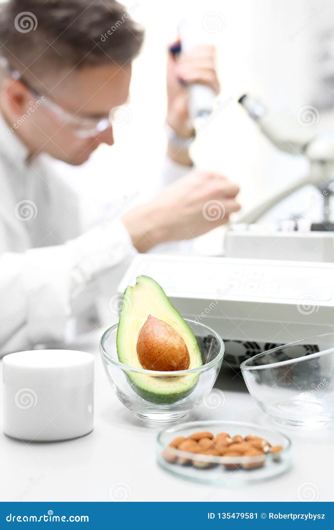 Laboratory Microbiological Examination of Food. Stock Image Image of