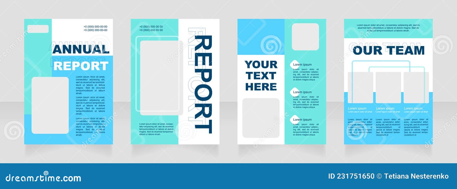 laboratory modern blank brochure layout . laboratory tech ingo. vertical poster template set with empty copy space for text