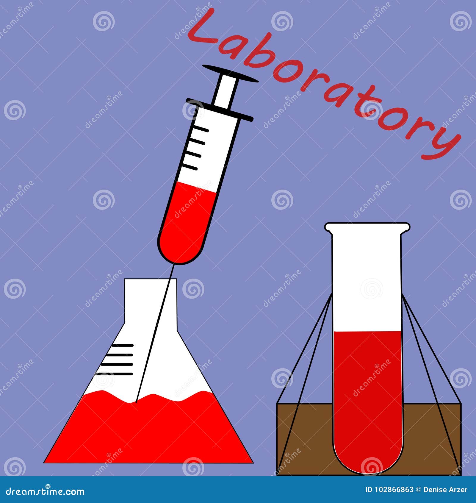 clinical-analysis-laboratory-objects-stock-illustration-illustration-of-medicine-sickness