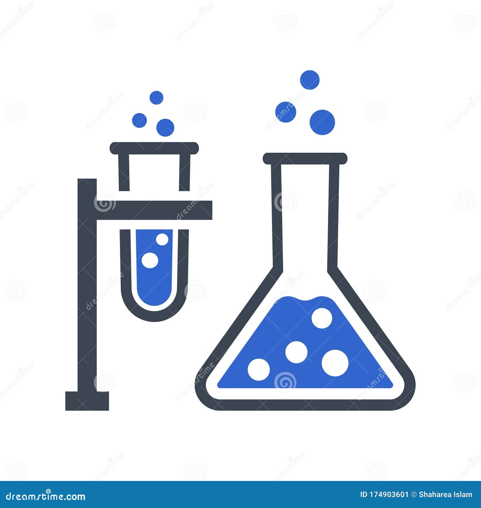 Laboratory research icon stock vector. Illustration of symbol 174903601