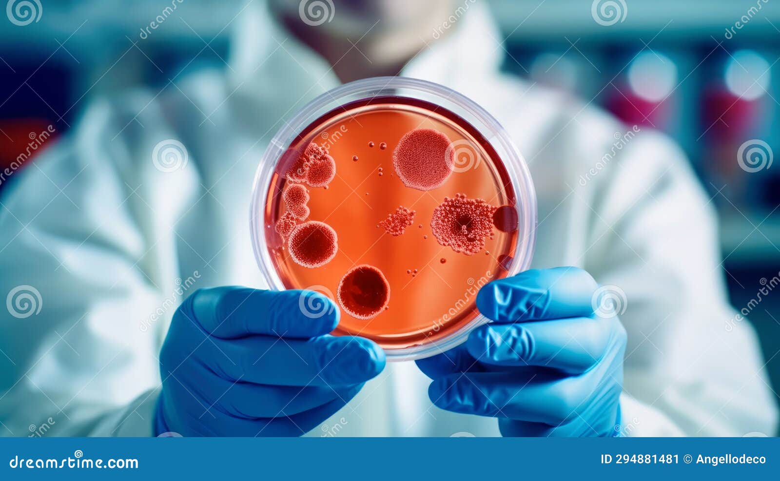 petri dish bacteria growth