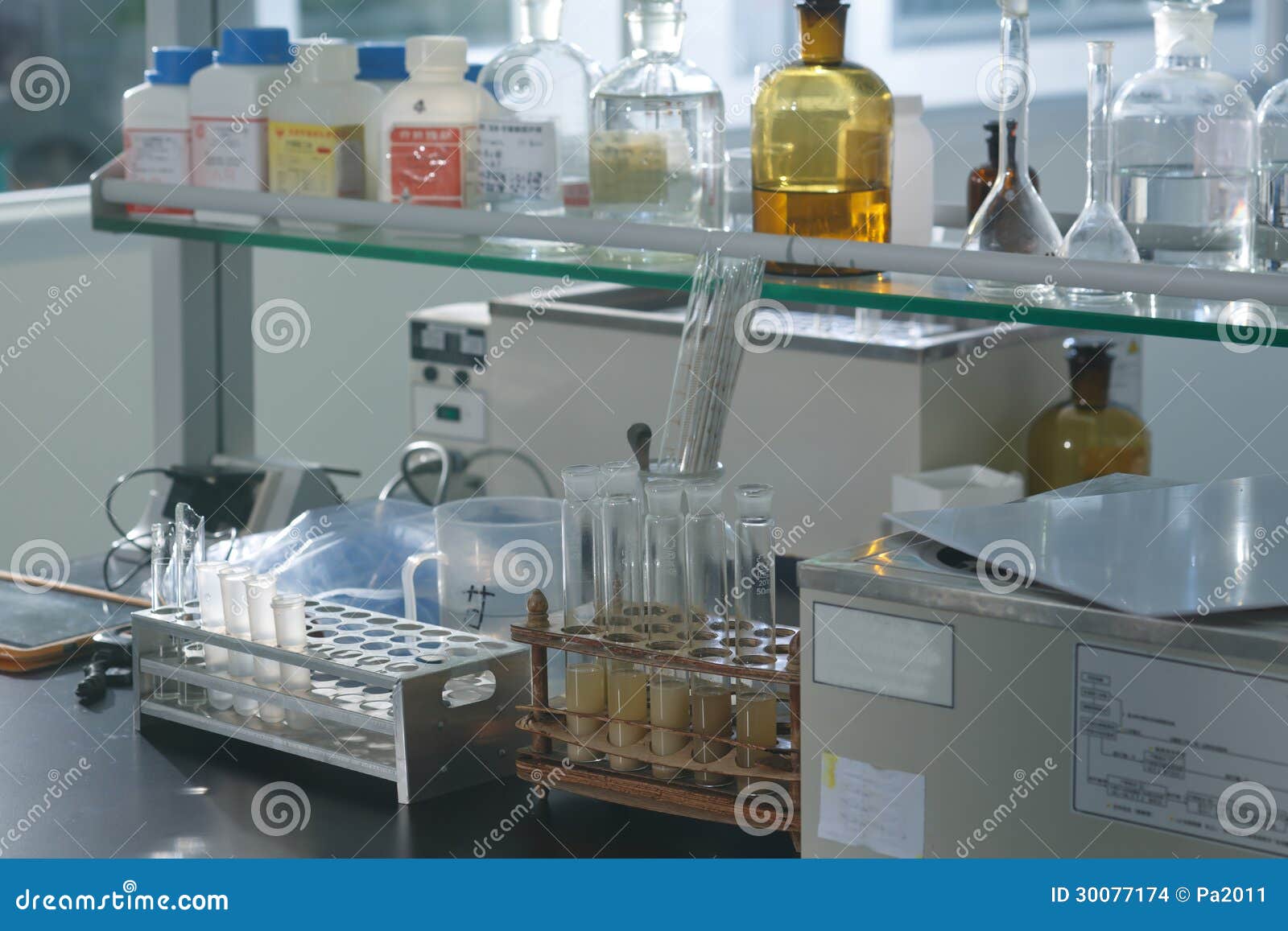 Medic in laboratory stock photo. Image of laboratory - 30077174