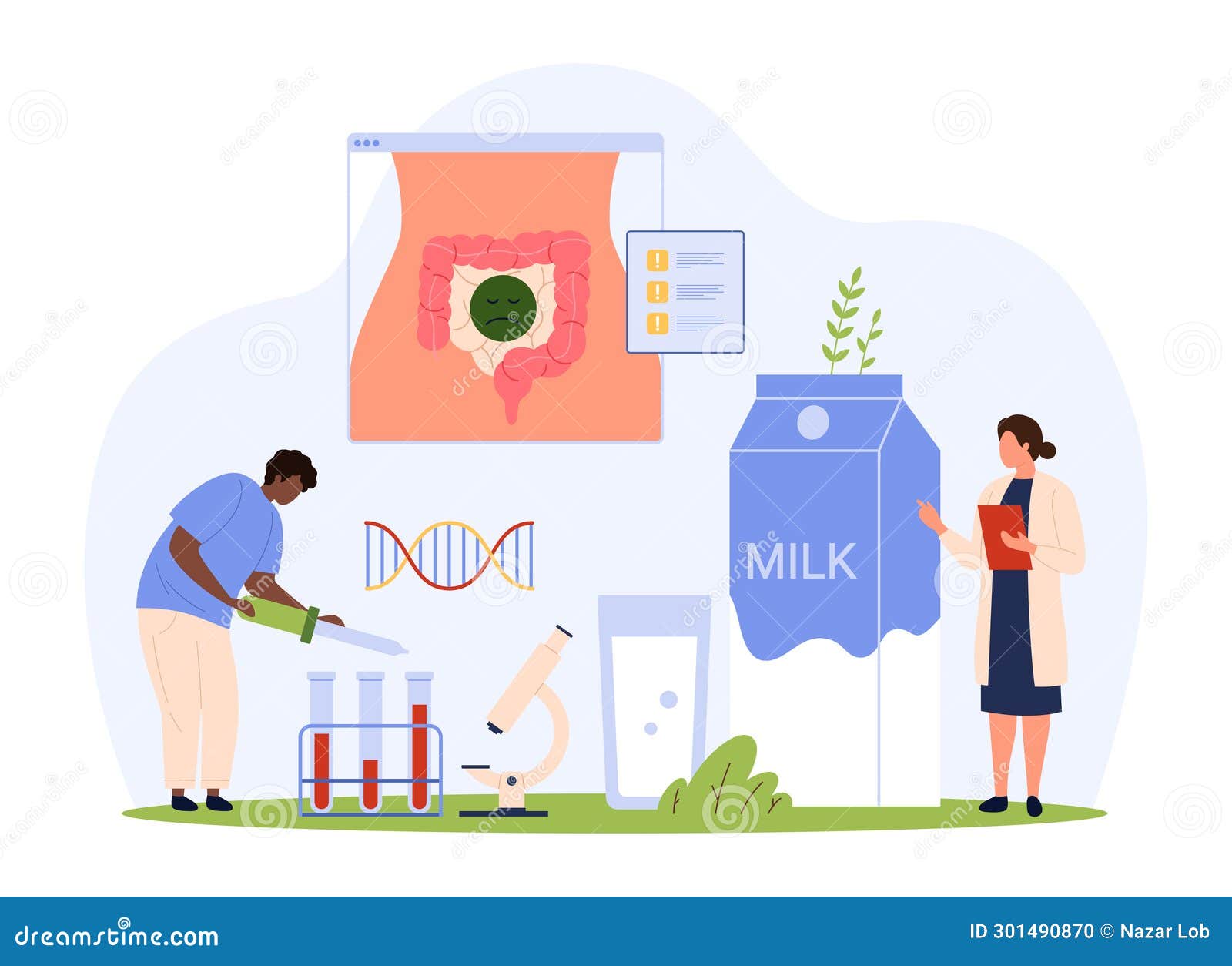 Laboratory Tests for Lactose Intolerance in Clinic by Tiny People with