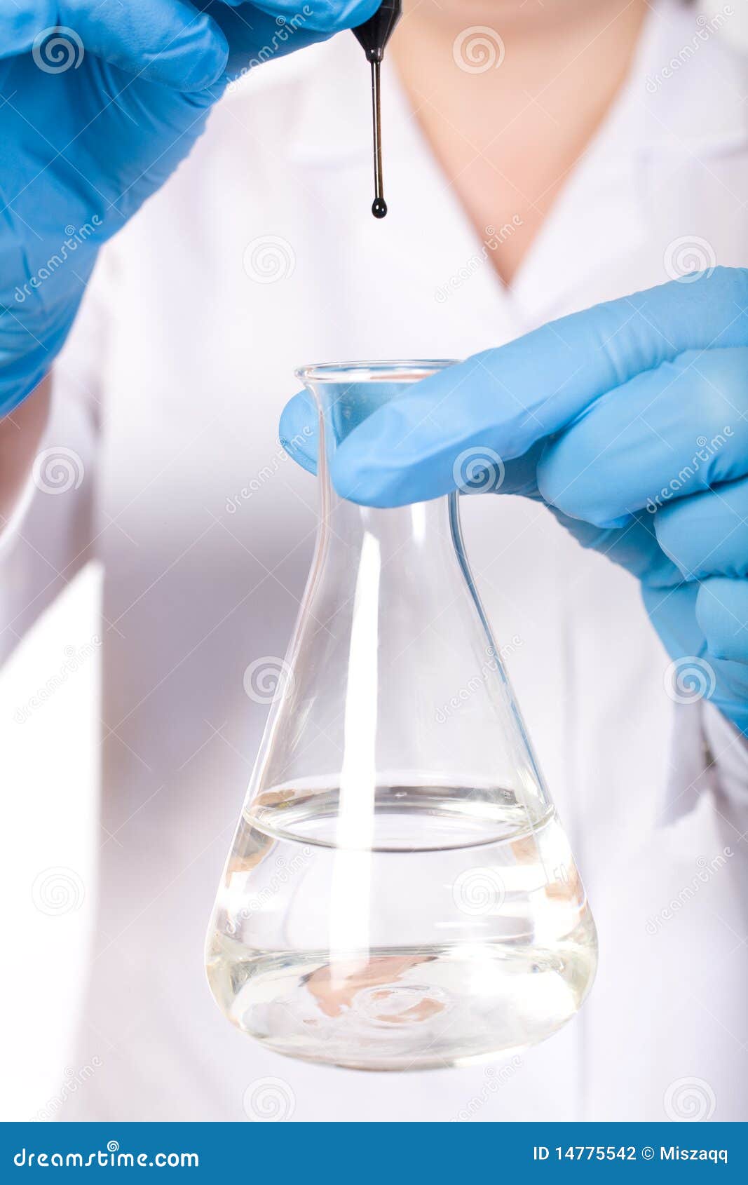 Laboratory Tests, Water Contamination Stock Photo Image of container