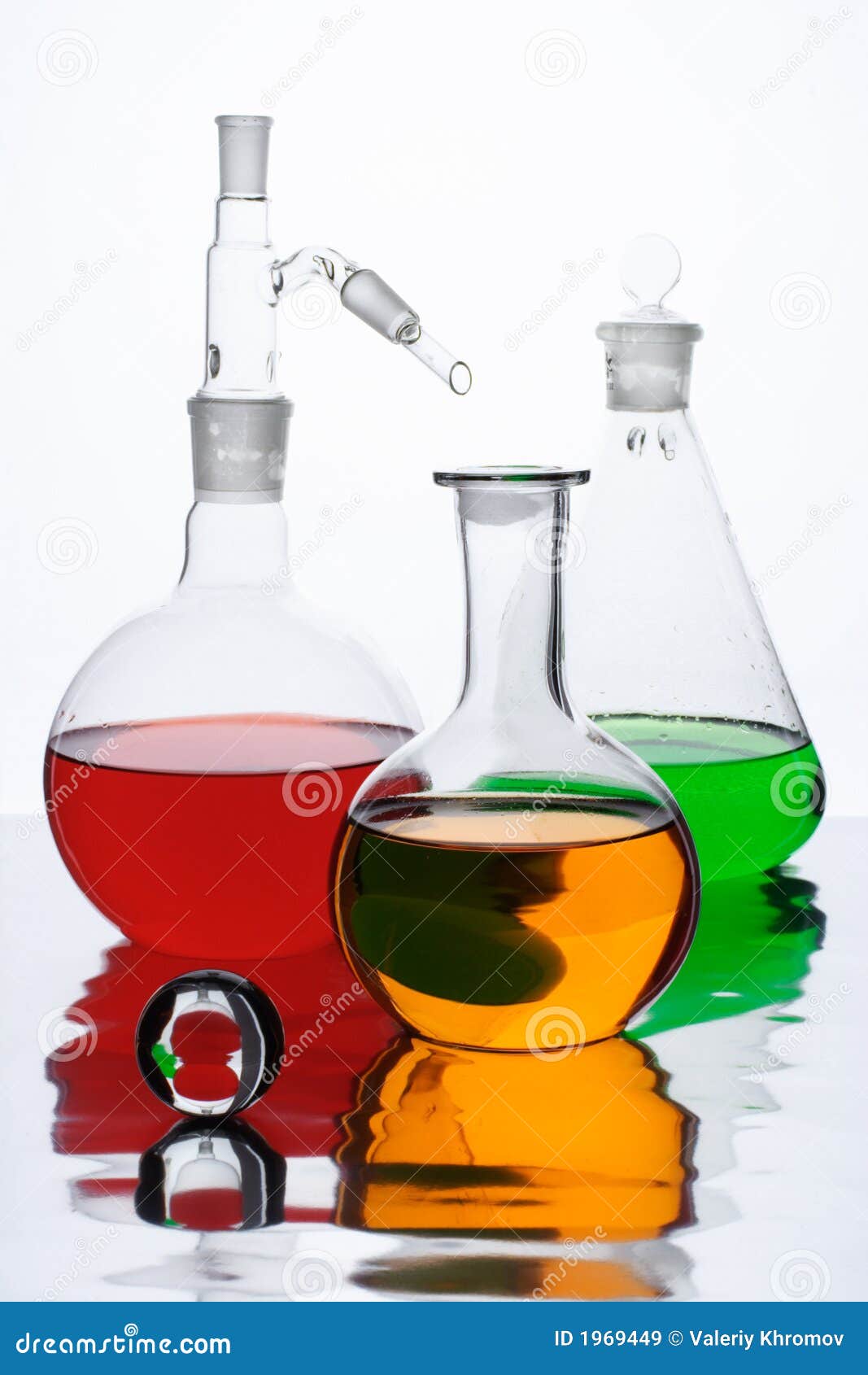 Laboratory utensils stock image. Image of liquid, laboratory 1969449