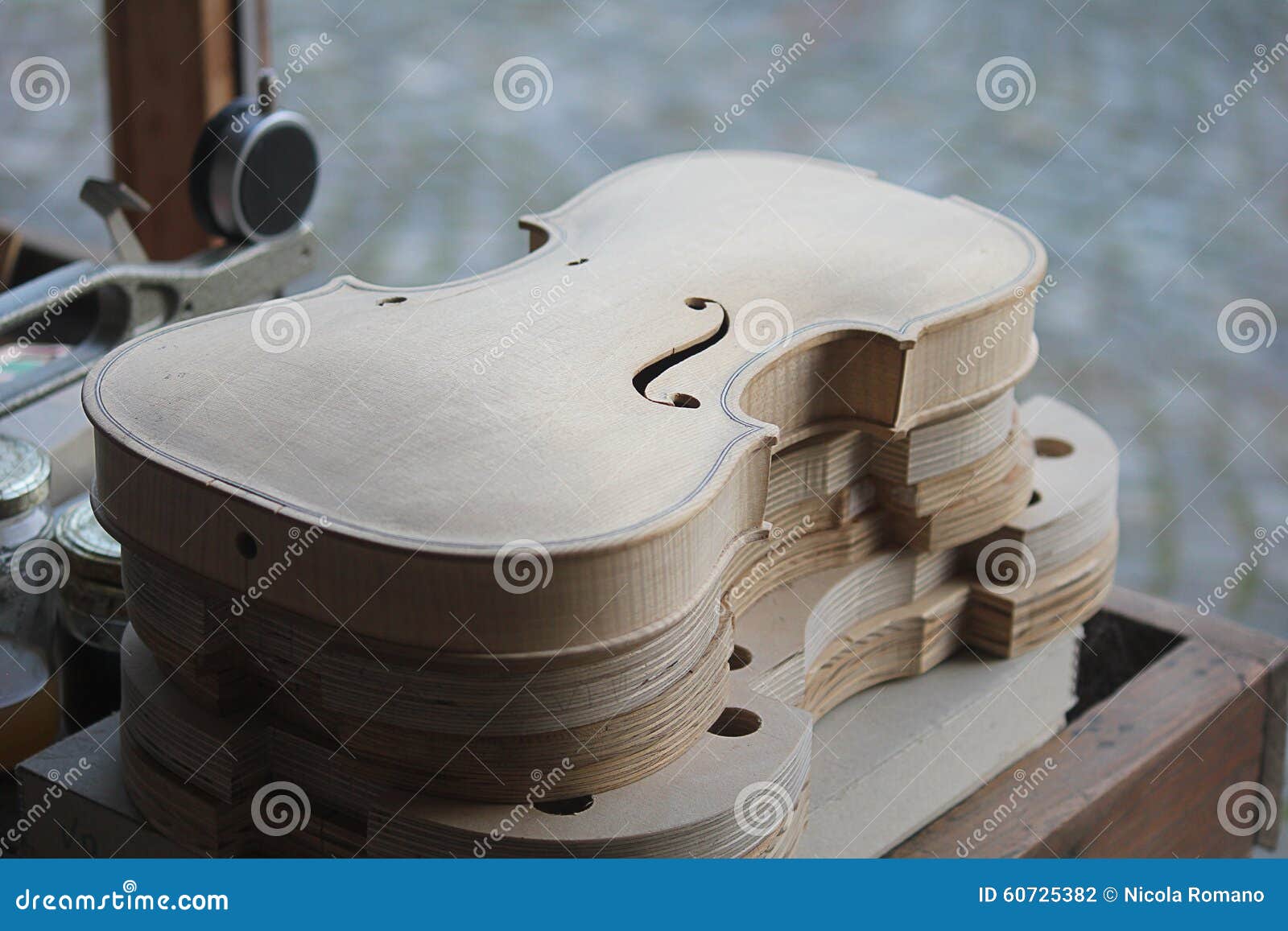 Laboratory violins stock photo. Image of wood, string 60725382