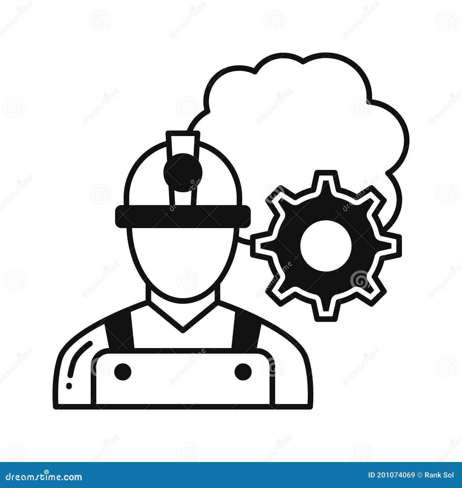 labour work process   icon which can easily modify or edit