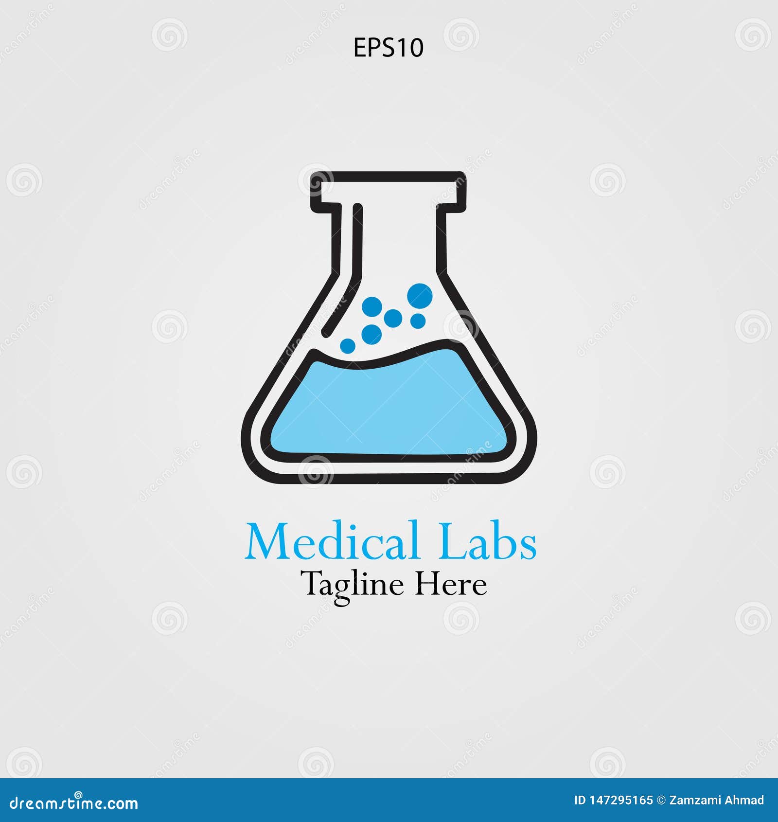 GLASS LABS LOGO DESIGN stock illustration. Illustration of abstract