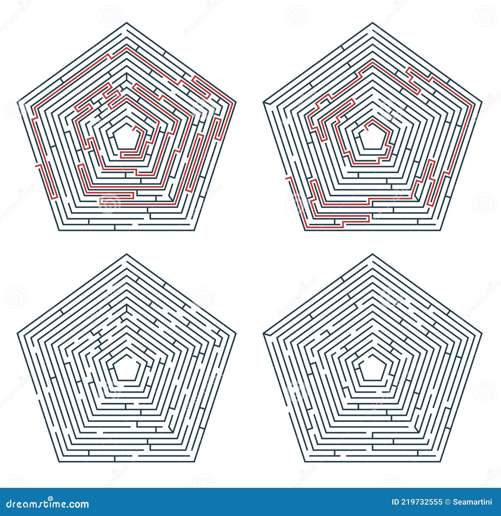 Puzzle Route Stock Illustrations 6,202 Puzzle Route Stock