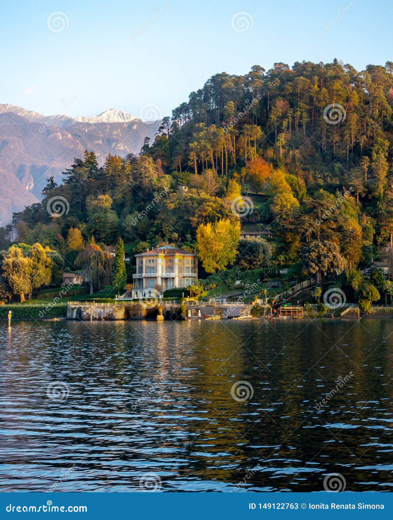 Lac De Come Italie Du Nord Image Stock Image Du Nature Italie