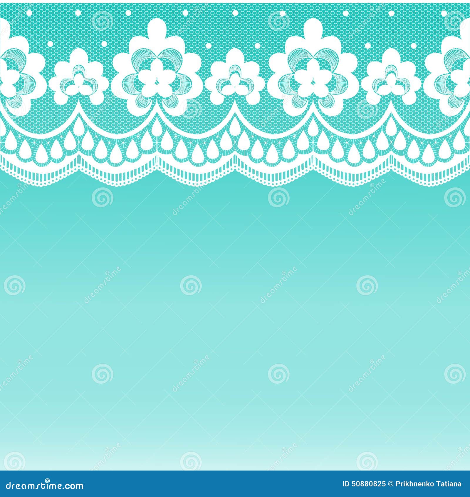 Lace border stock vector. Illustration of floral, style 50880825