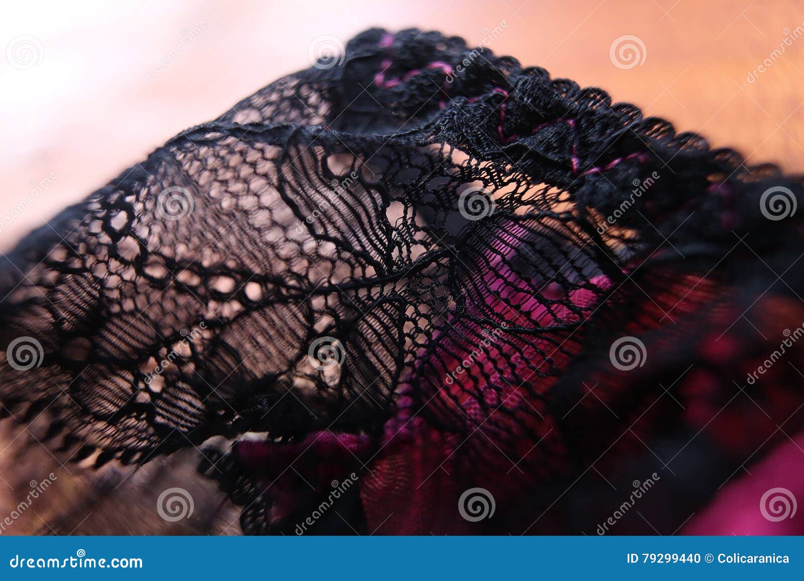 Lace panties stock photo. Image of cloth, lace, black 79299440
