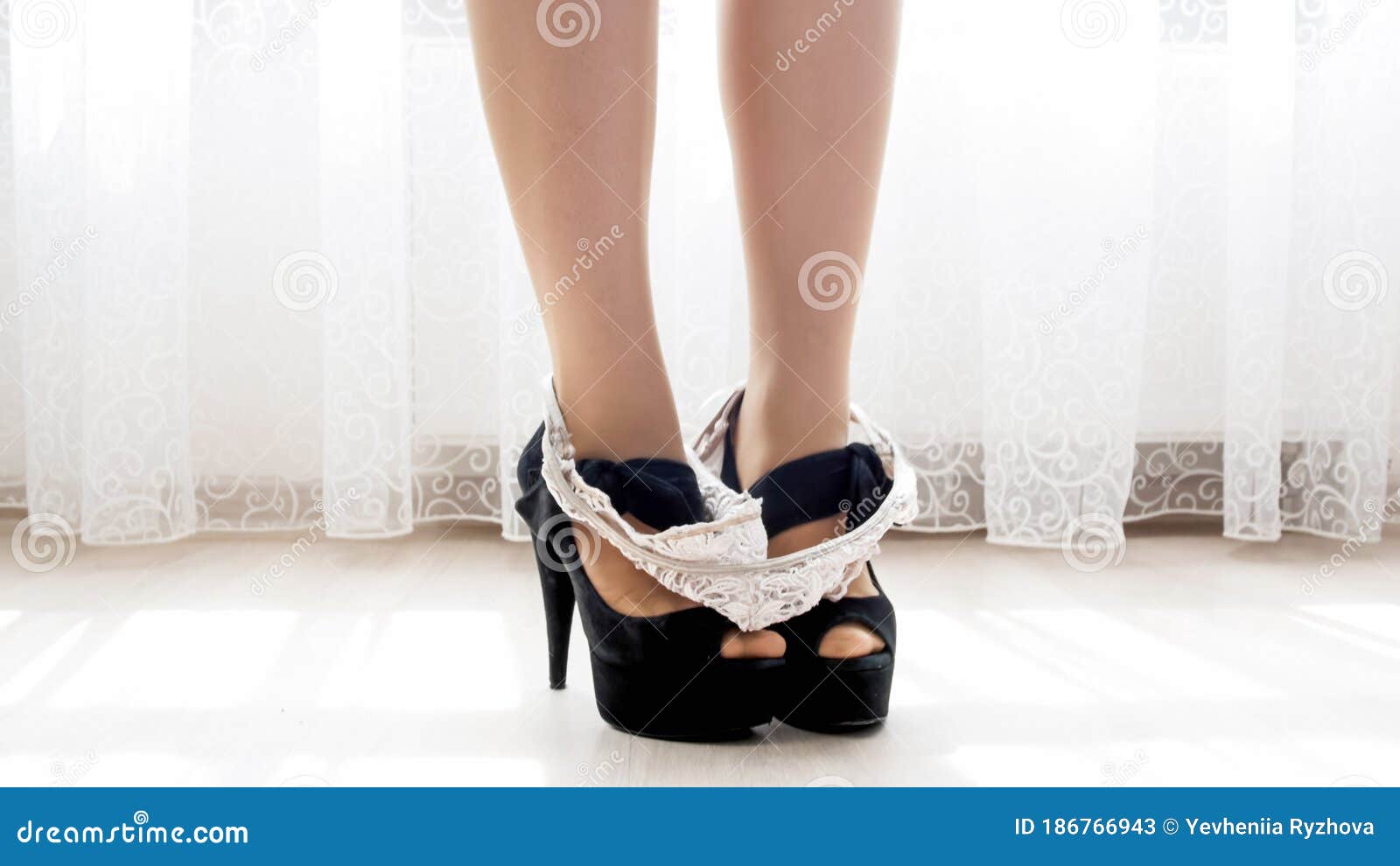 Sexy High Heels Sandals And Hot Feet