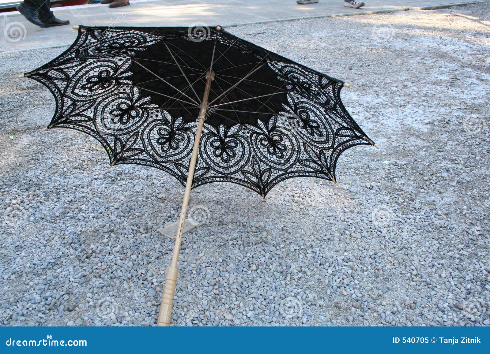 Lace umbrella stock image. Image of traditional, relax 540705