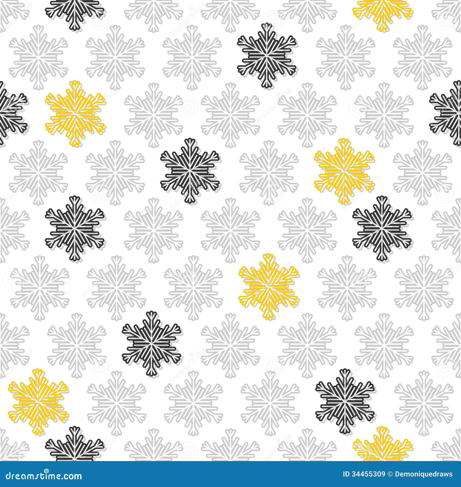 yellow snowflake clipart - photo #48