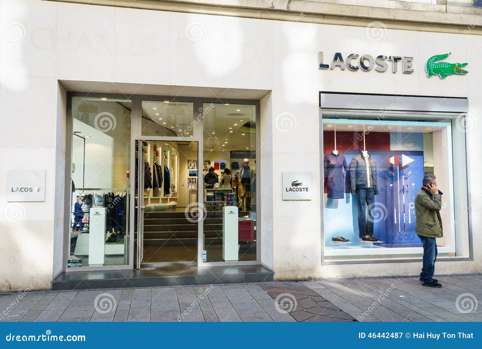 stores that sell lacoste