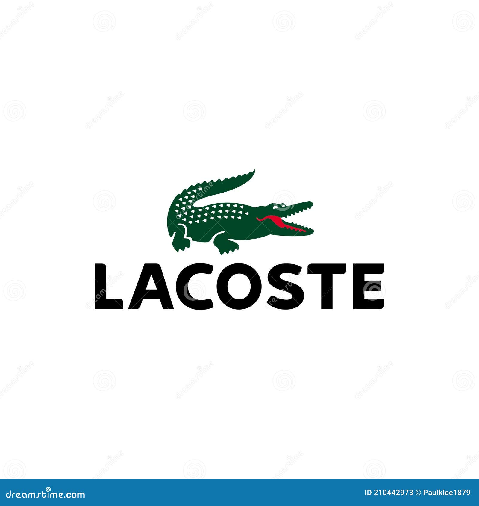 LACOSTE Editorial Illustrative on White Background Editorial Stock Photo - Illustration of vectors, flat: 210442973
