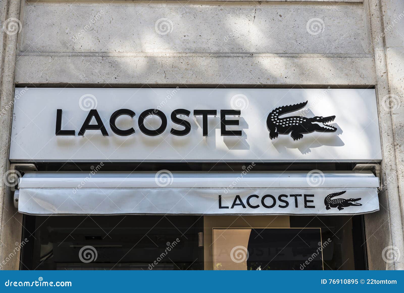 Lacoste Shop in Bilbao, Spain Editorial Image - Image of power ...