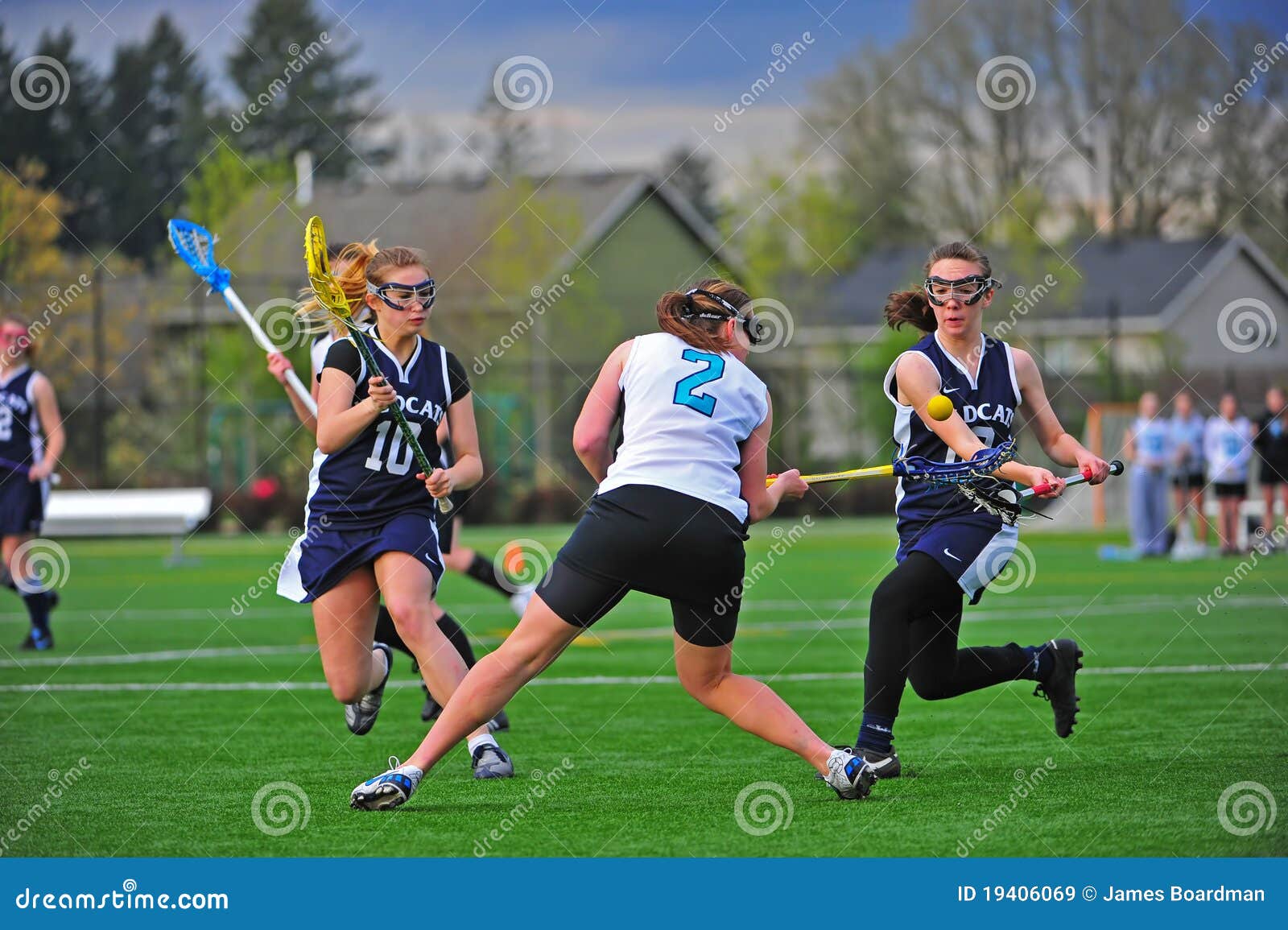 Lacrosse girls check editorial stock image. Image of wind 19406069
