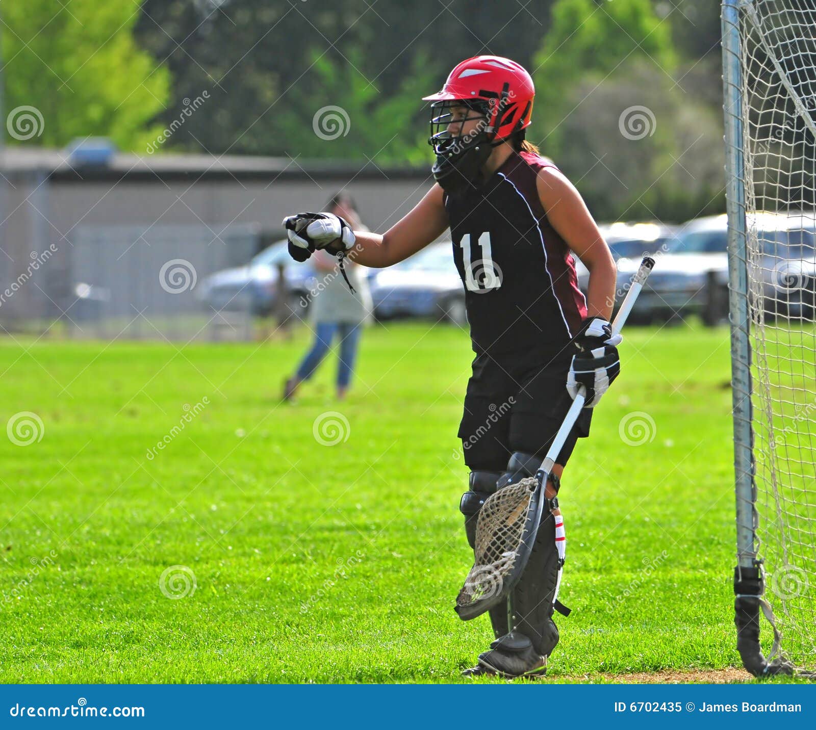 Lacrosse Goalie 2 stock image. Image of stick, sport, competition 6702435