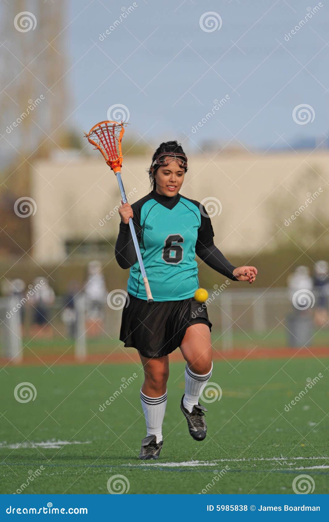 Lacrosse player warm up stock photo. Image of athletic 5985838